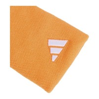 Adidas Braceletes Grandes Laranja Branco 2 Unidades