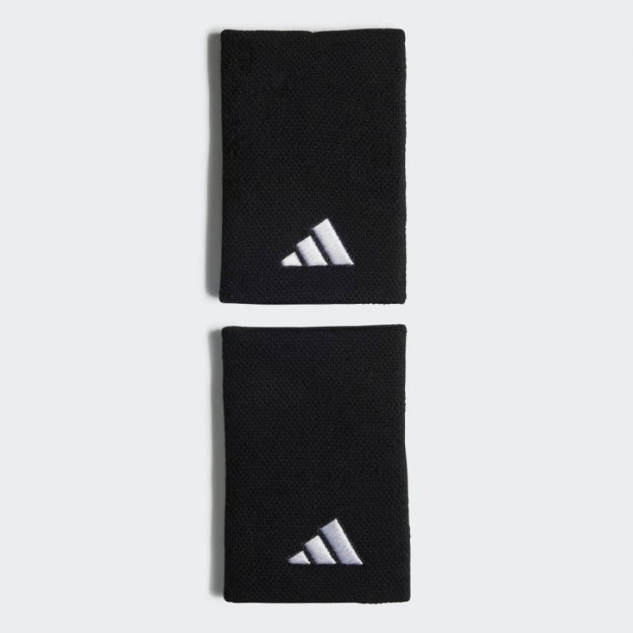 Adidas Noir Grands Bracelets 2 Unités