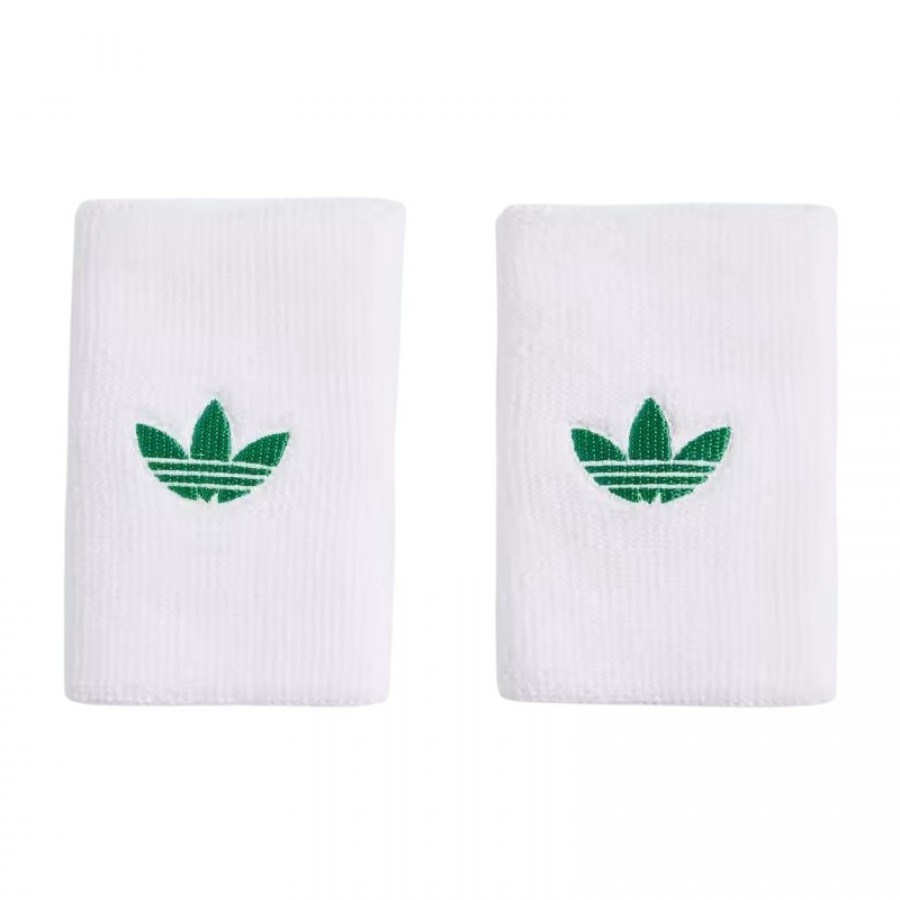 adidas Original Long Blanc Vert Bracelets 2 unités