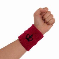 Braccialetti Corzi Fluorescenti Rosa Corse con Corona Nera 2 Unità