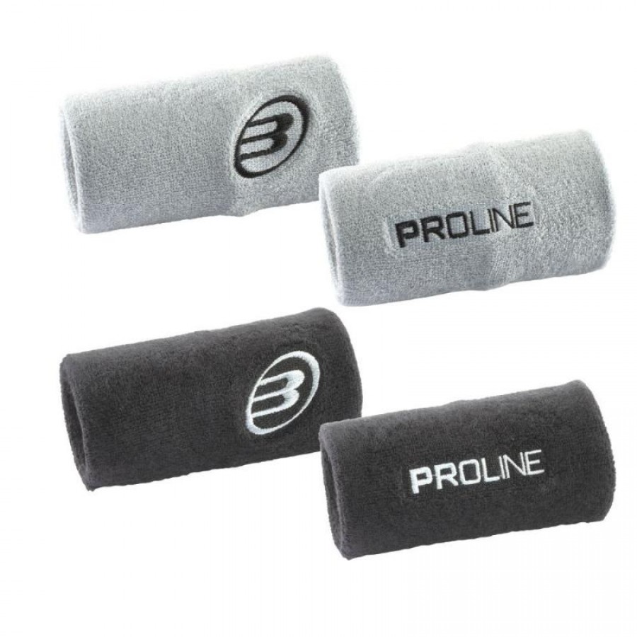 Bullpadel BPMU25PR Bracelets en béton noir 2 unités