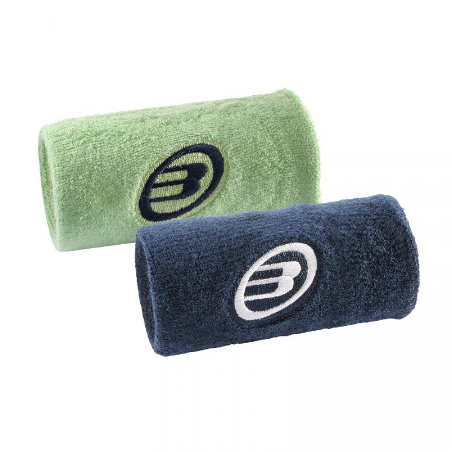 Bullpadel Wristbands BPMU262 Deep Ocean Acid Green