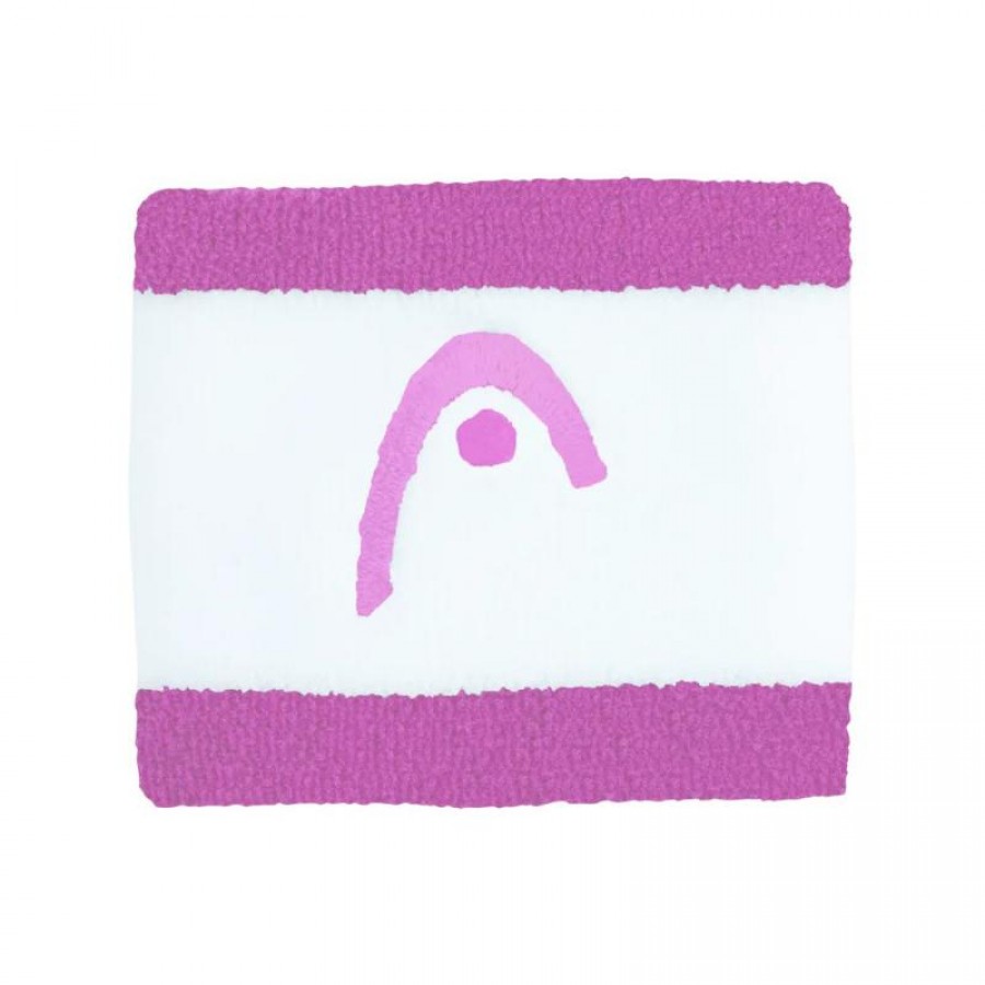 Tete rayee 2.5 Violet, Blanc Bracelets 2 unites
