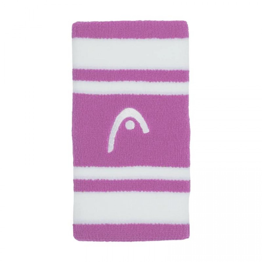 Tete rayee 5 Violet, Blanc Bracelets 2 Unites