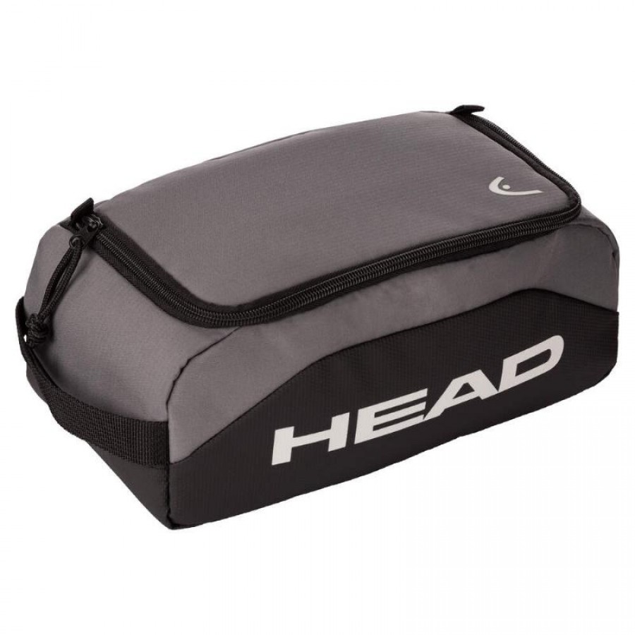 Bolsa de Higiene Pessoal Head Gravity Preto Cinza Escuro