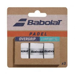 Impugnature Babolat Comfort Padel Blanco 3 Unidades
