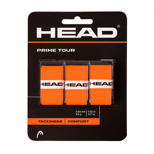 Surgrips Head Prime Tour Orange 3 unités