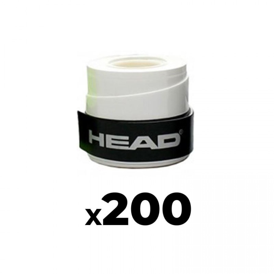 Overgrips Head Xtreme Soft Blanco 200 Unidades - Barata Oferta Outlet