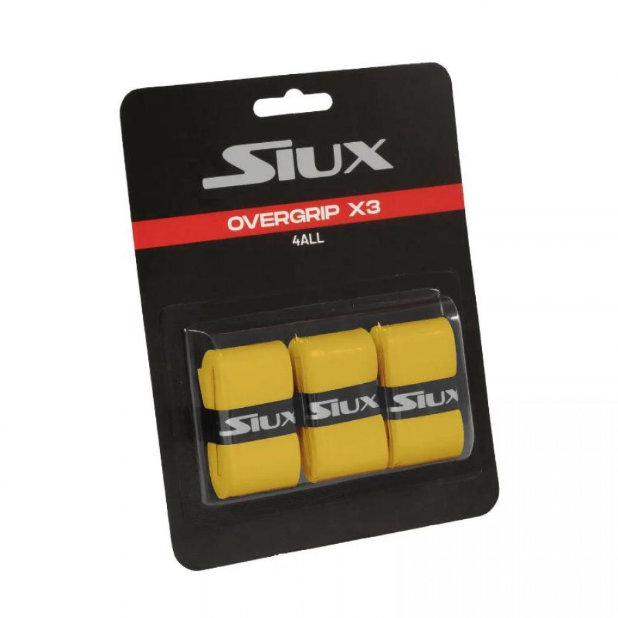 Siux pour tous les surgrips jaunes 3 unités