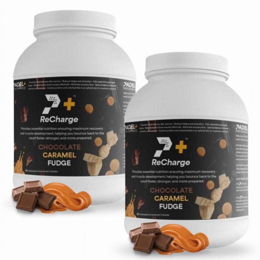 Pacote Bote Padel Performance ReCharge Chocolate Caramelo X2