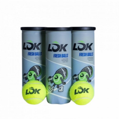 Pacote de 3 Latas de Bolas Lok Fresh Pacote de 3 Latas de Bolas Lok Fresh