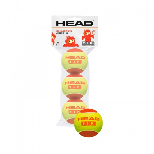 Pack de 3 Pelotas Head T.I.P. Red