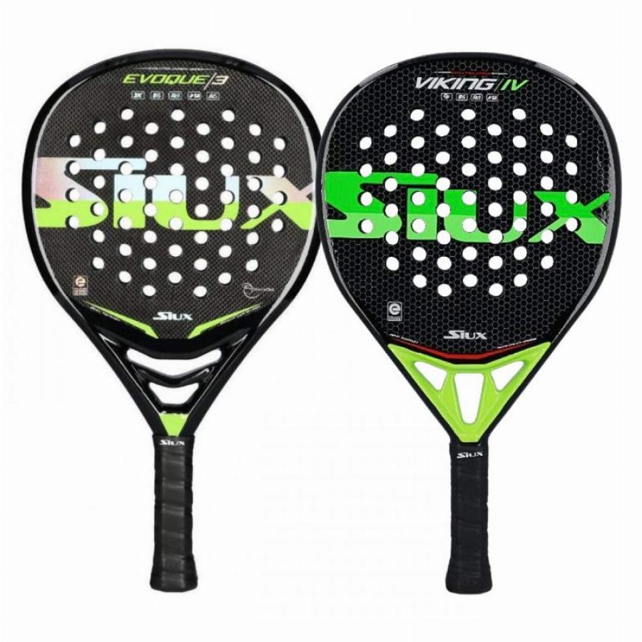Pack raquettes Siux Evoque 3 et Siux Viking IV