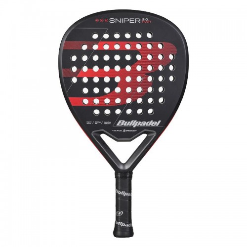 Raquete Bullpadel Sniper 2.0 Power Black 2026 Raquete Bullpadel Sniper 2.0 Power Black 2026
