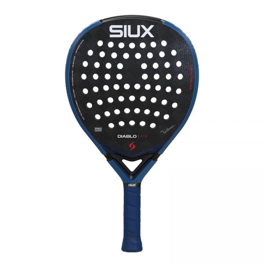 Raquete Siux Tino Libaak Diablo Pro 2026 Azul Royal