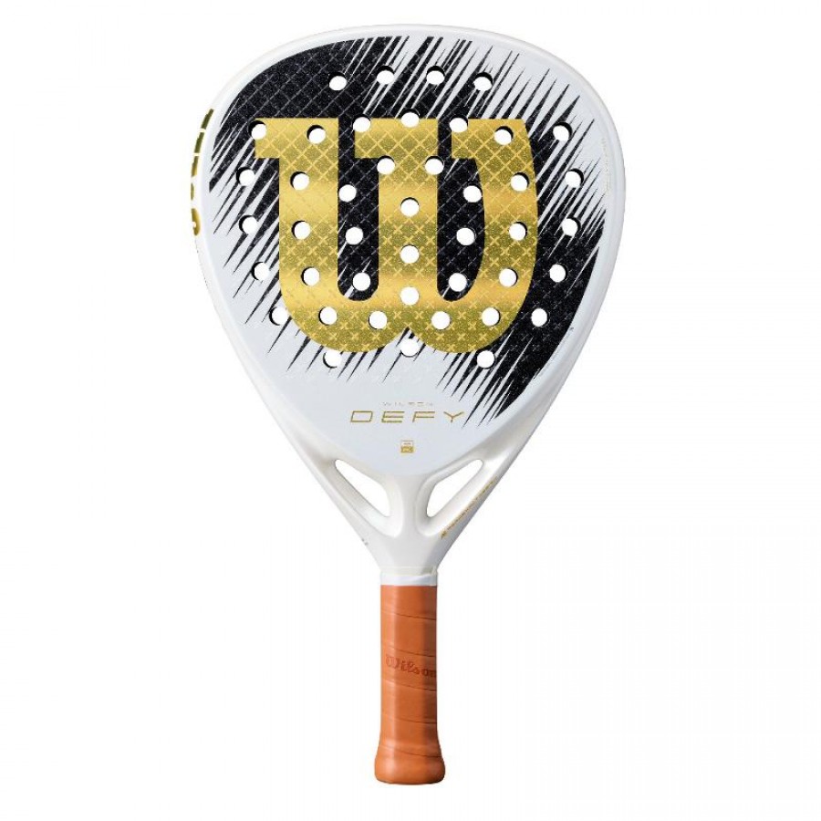 Pala Wilson Defy V1 Blanco Oro