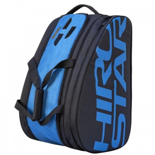 Hirostar Pro Saco De Padel Preto Azul Hirostar Pro Saco De Padel Preto Azul