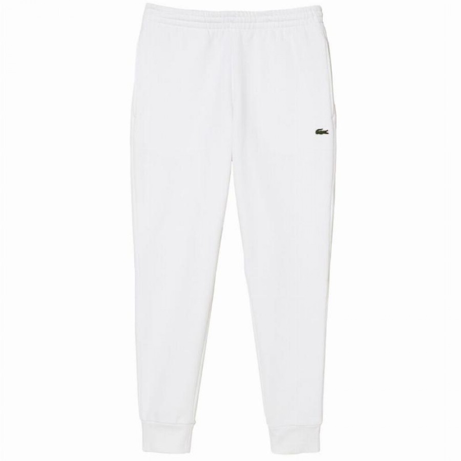 Lacoste Sport Pantalon Blanc Ecologique