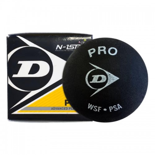 Dunlop Pro Ponto Duplo Bola de Squash Amarela Dunlop Pro Ponto Duplo Bola de Squash Amarela