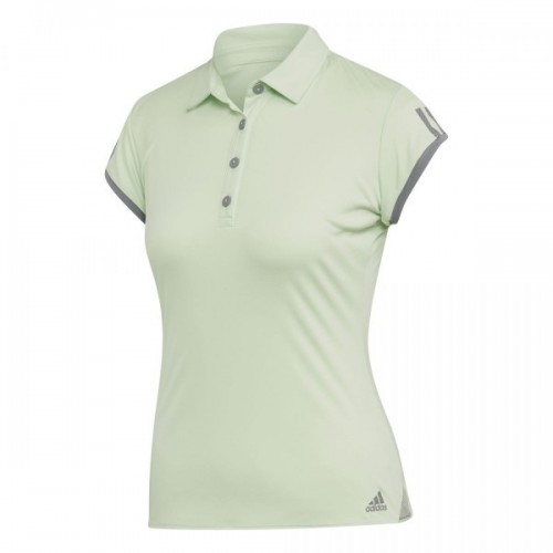 Polo Adidas Club 3 Stripes Verde Gris Polo Adidas Club 3 Stripes Verde Gris