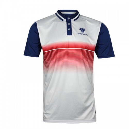Polo Cartri Roterdam Branco Azul Marinho Polo Cartri Roterdam Branco Azul Marinho