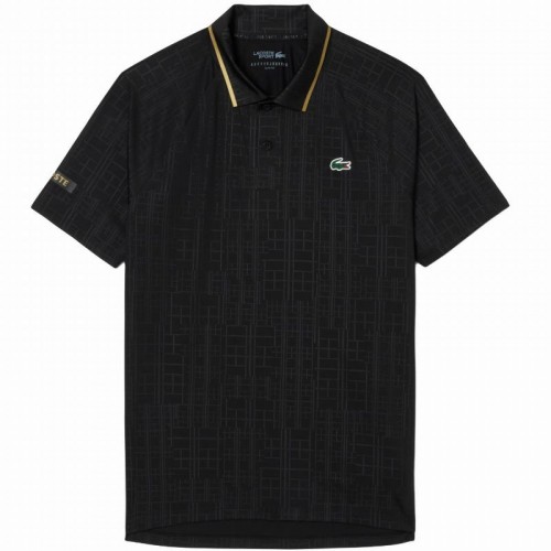 Polo Lacoste Novak Djokovic Ultra Dry Negro