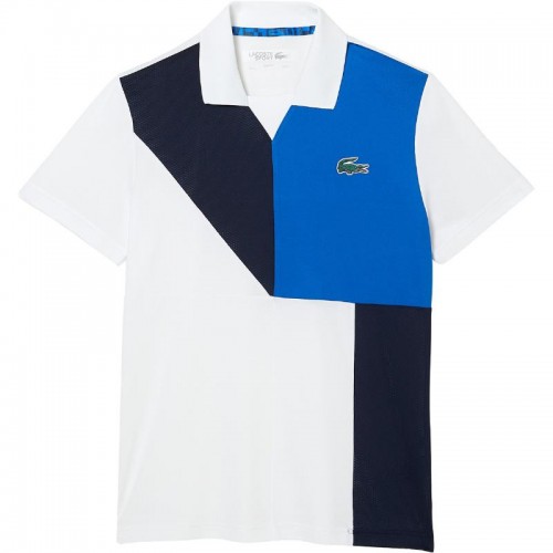 Polo Lacoste Sport Ultra Seco Blanco Marino Polo Lacoste Sport Ultra Seco Blanco Marino