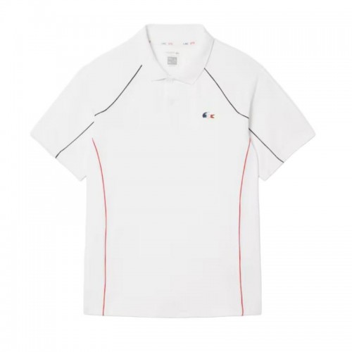 Polo Lacoste Tenis Francia Blanco