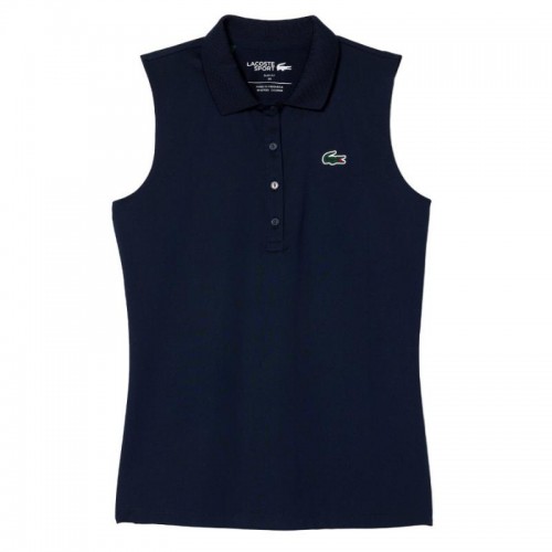 Polo Feminino Lacoste Ultra Dry Azul Marinho Polo Feminino Lacoste Ultra Dry Azul Marinho