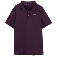 Polo Nox Pro Morado Oscuro