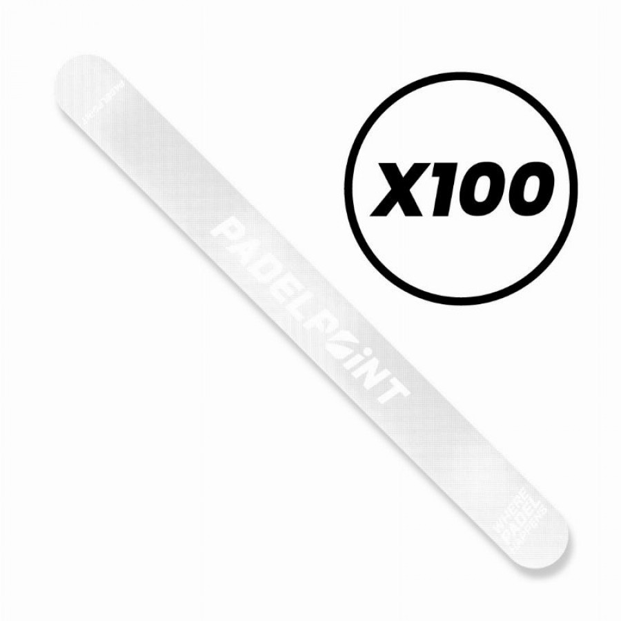 Protetor PadelPoint Tranparente Rugoso Logo Big x100