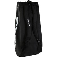 Head Tour L Black White Racket Bag