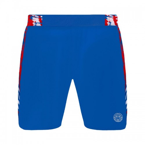Short Bidi Badu Tulu Azul Branco Vermelho Short Bidi Badu Tulu Azul Branco Vermelho