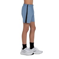 Short Bullpadel Campaza Azul Sombra Junior