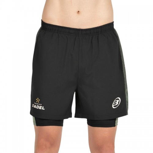 Shorts Pretos Bullpadel Premier Padel Pingu