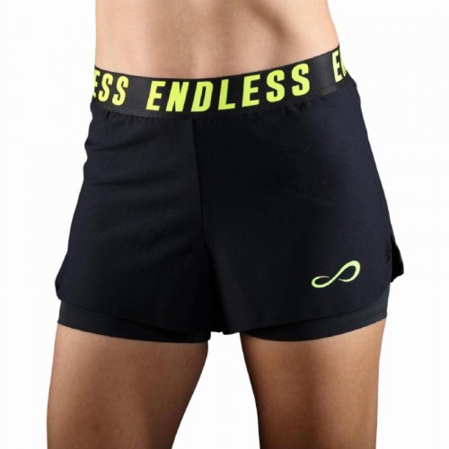Court Endless Tech Iconic Negro Amarillo Mujer Court Endless Tech Iconic Negro Amarillo Mujer