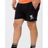 Short blanc juste dix Krop noir Logo PADELPOINT Short blanc juste dix Krop noir Logo