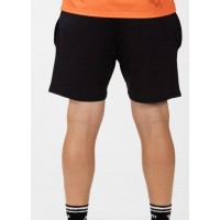 Short blanc juste dix Krop noir Logo PADELPOINT Short blanc juste dix Krop noir Logo