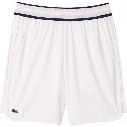 Calções Lacoste Daniil Medvedev Sport Branco Calções Lacoste Daniil Medvedev Sport Branco