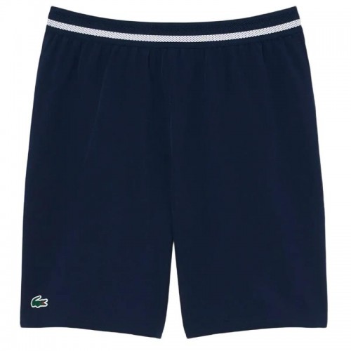 Short Lacoste Novak Djokovic Azul Marino Blanco