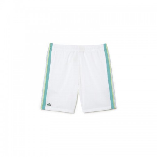 Lacoste Curto Poliester Reciclado Verde Branco Lacoste Curto Poliester Reciclado Verde Branco