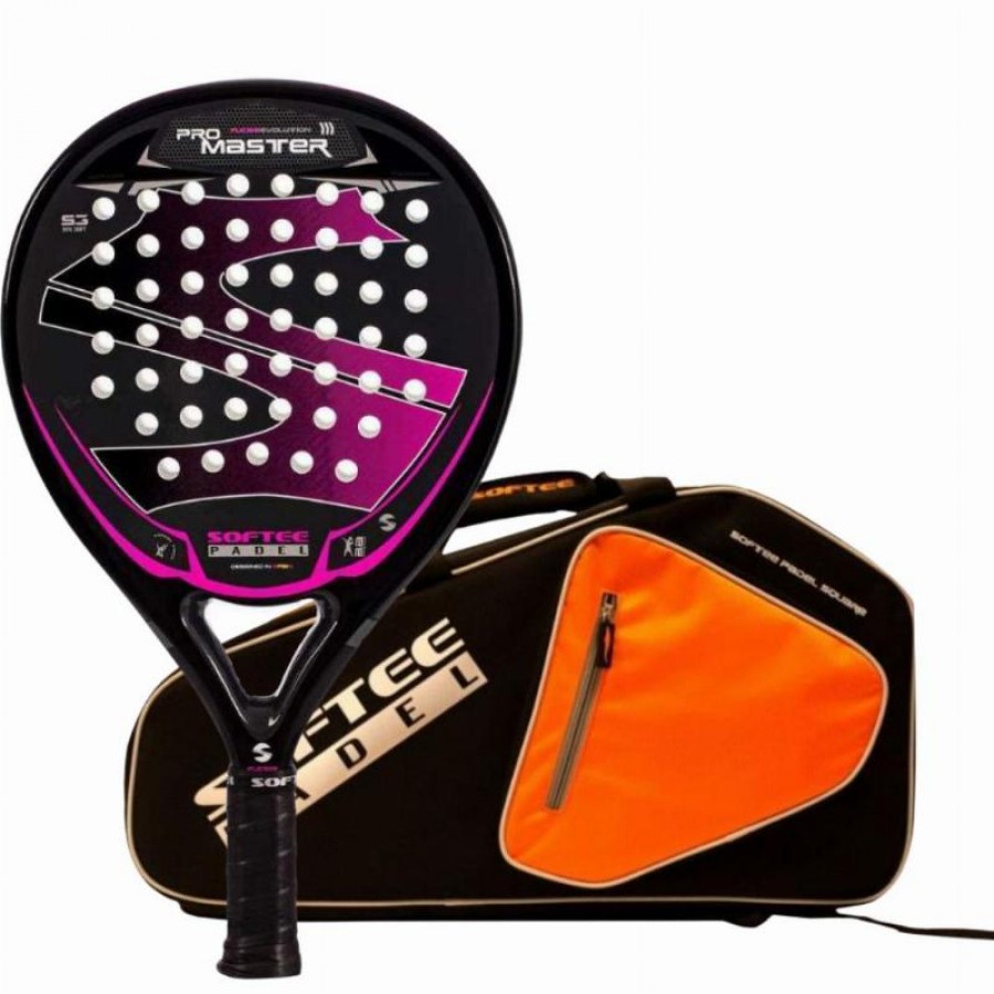 Pack Softee Pro Master Evolution Pelle Fuchsia avec Paletero