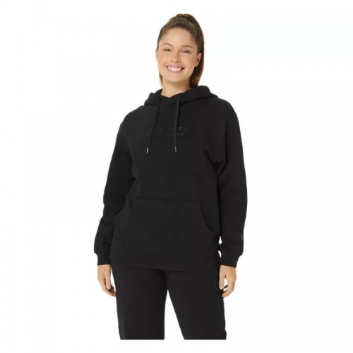Sudadera Asics Logo Negro Mujer Sudadera Asics Logo Negro Mujer