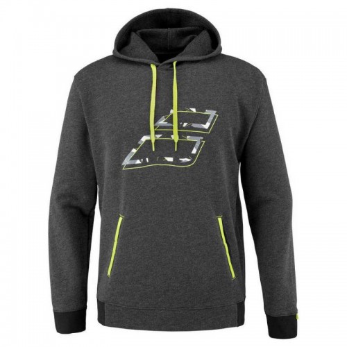 Babolat Aero Sweat Sweatshirt Preto Cinza Babolat Aero Sweat Sweatshirt Preto Cinza
