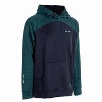 Sweat-shirt noir Crown Veracruz bleu marine vert