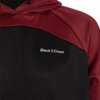 Sweat-shirt noir Veracruz Crown, bordeaux