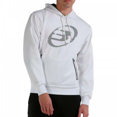 Moletom branco Bullpadel Imana Moletom branco Bullpadel Imana