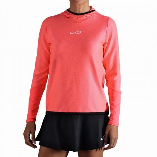 Sweat-shirt Endless Breath Line Corail Brillant Sweat-shirt Endless Breath Line Corail Brillant