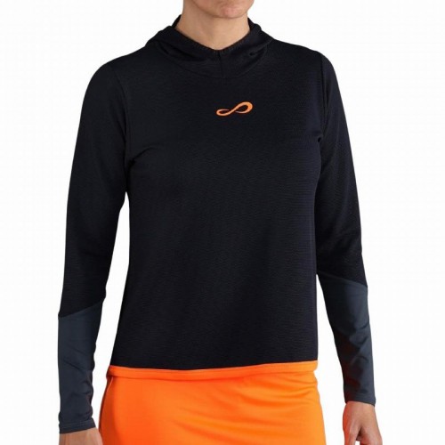 Sudadera Endless Breath Line Negro Titane Sudadera Endless Breath Line Negro Titane