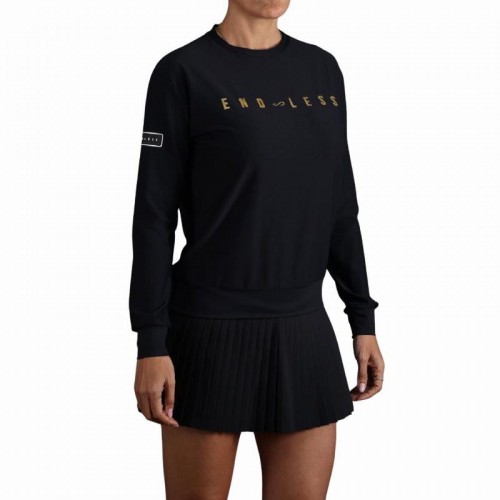 Sweat-shirt noir Endless Inner Tech II Sweat-shirt noir Endless Inner Tech II